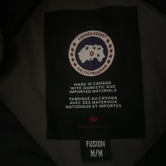 Canada Goose Charcoal Puffer Coat